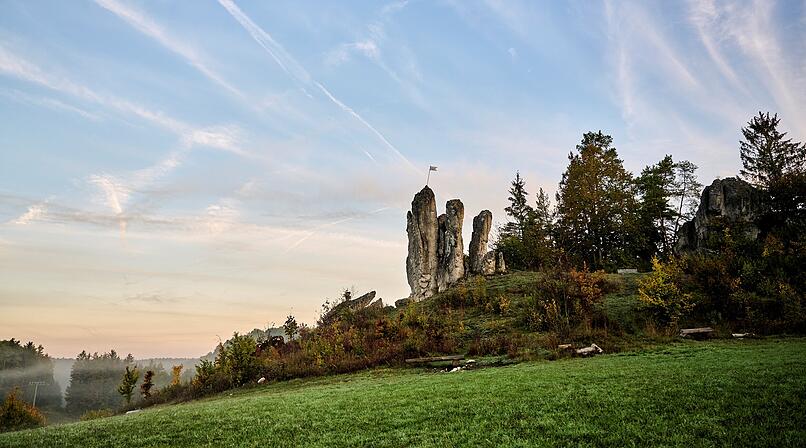 Felsformation in Fr&auml;nkischer Schweiz&nbsp;hat ber&uuml;hmten Doppelg&auml;nger