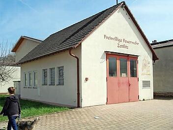1974 wurde das Feuerwehrhaus in Zettlitz im Wiesengrund gebaut.  Foto: Andreas Welz