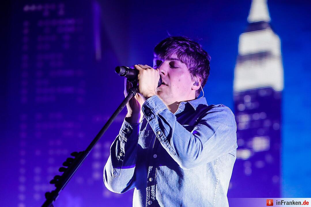 Philipp Poisel Konzert in Bamberg - mein Amerika mit großer Show