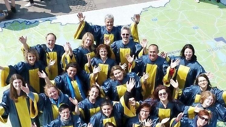Der Chor "Joy in Belief" freut sich auf seinen Auftritt in Bamberg. Foto: PR