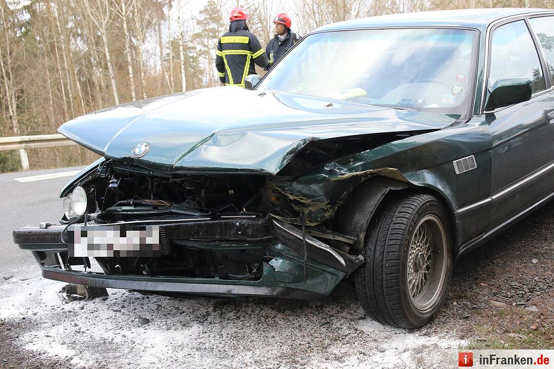 Unfall in Coburg mit drei Verletzten