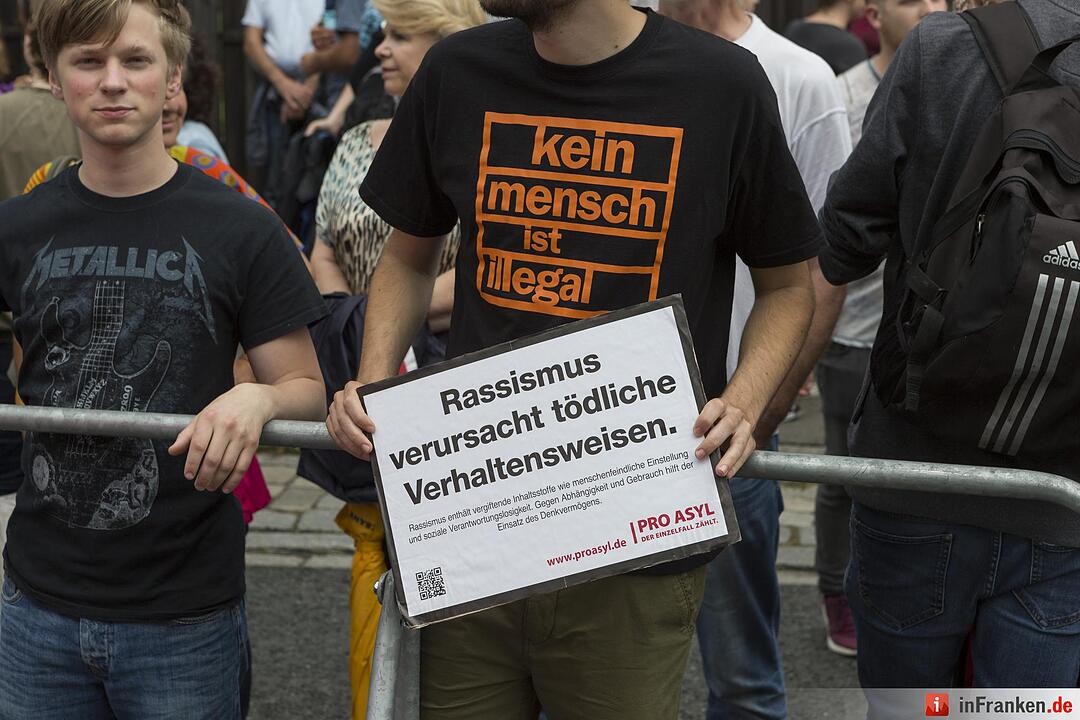 Demonstration gegen Rechts in Zirndorf