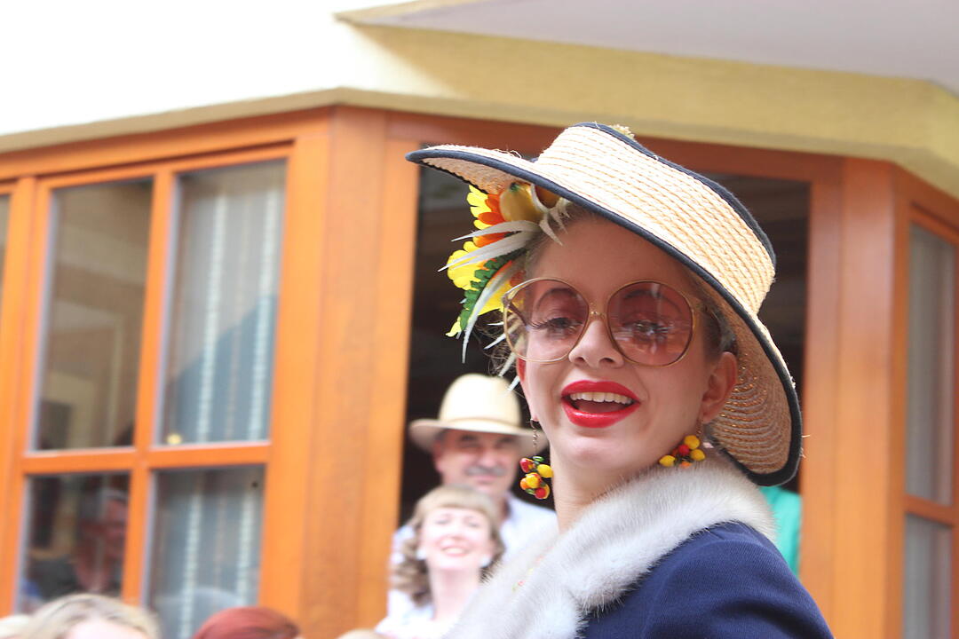 Modenschau im Freihof