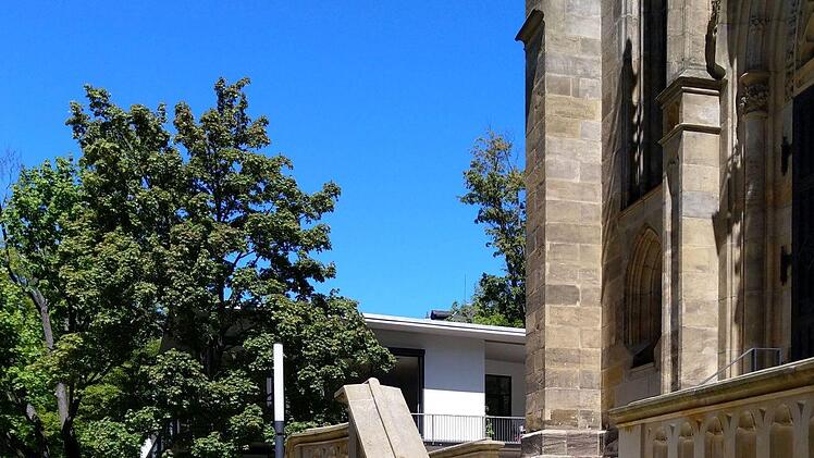 Treppenaufgang bei St. Augustin in CoburgFoto: Jochen Berger