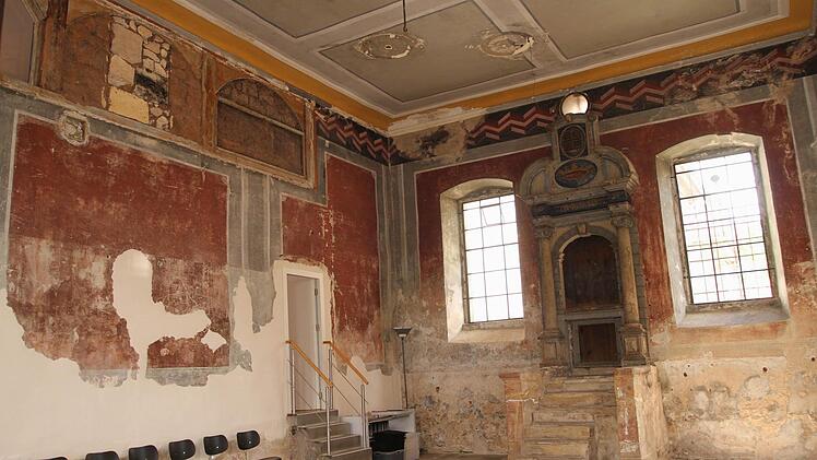 Ein Blick in die Synagoge. Foto: Günther Geiling