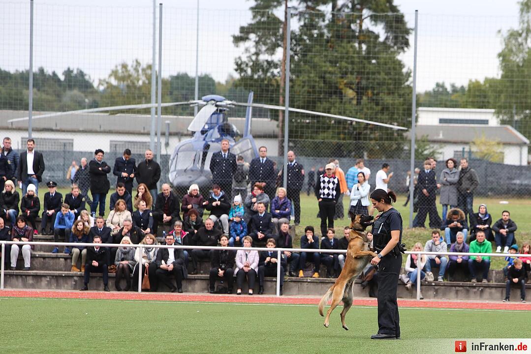 Bundespolizei-Anwärter in Bamberg vereidigt