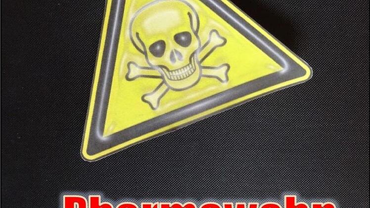 Das Cover des Thrillers "Pharmawahn" deutet schon auf die Geschichte hin, in der es um Leben und Tod geht. Foto: privat