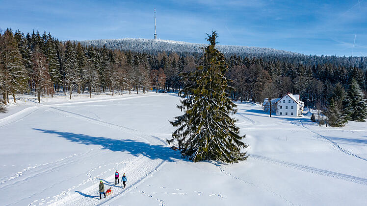 Winterwandern Grassemann (Fichtelgebirge)