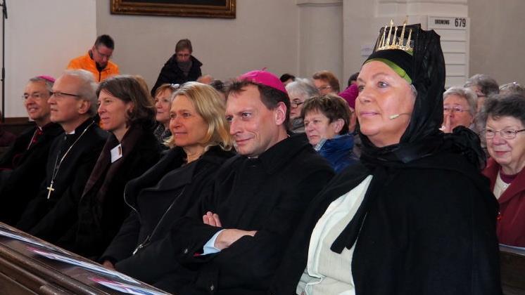 Auch die Kaiserin Kunigunde gab sich die Ehre - im realen Leben die Schauspielerin Heike Bauer-Banzhaf.