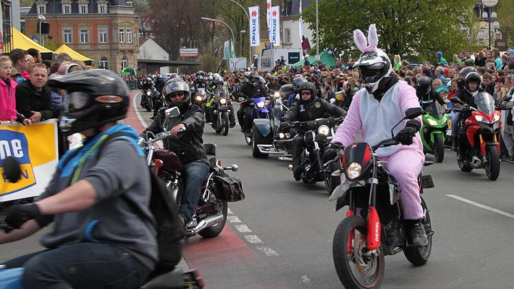 Impression vom Motorrad-Korso