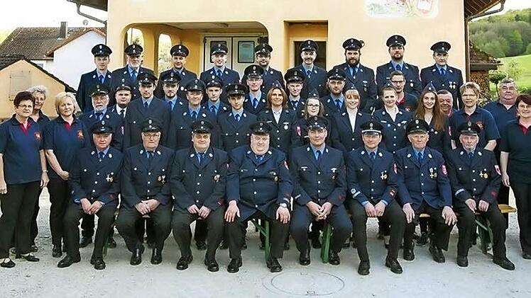 Die Jubelwehr aus Götzendorf  Foto: Mathias Erlwein