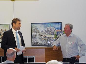 Auch Landrat Hermann Ulm (l.) informierte sich vor Ort.  Foto: privat