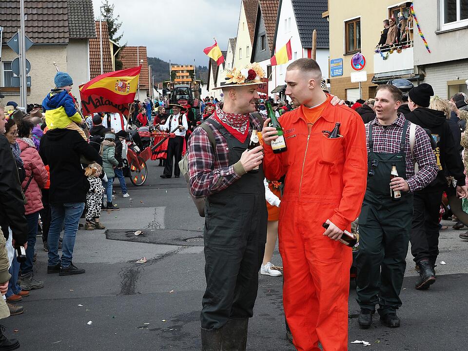 Impressionen vom stimmungsvollen Umzug