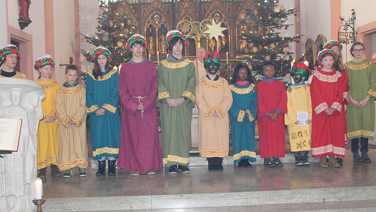Aussendung der Sternsinger von "Unserer Lieben Frau" Foto: Bernhard Kuhn