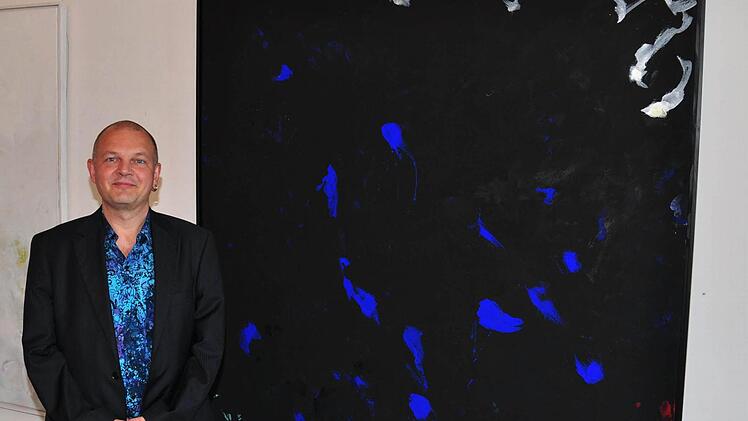 Sandro Vadim liebt die Farbe und so sind seine Bilder von erstaunlicher Leuchtkraft.