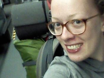 Anja Schönmüller unterwegsprivat