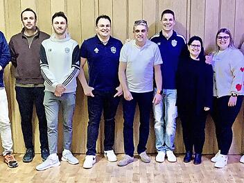 Die frisch gew&auml;hlte Vorstandschaft des TSV Germania Kirchehrenbach.