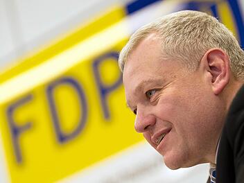 Der ehemalige Vorsitzende der FDP-Fraktion im Bayerischen Landtag, Thomas Hacker, war Hauptredner beim Politischen Aschermittwoch der Kulmbacher Liberalen. Foto: Archiv