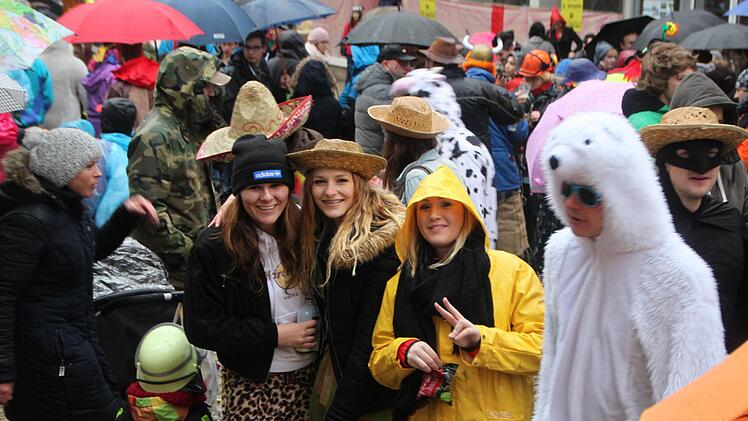 Faschingszug in Bad Brückenau 2016 Foto: Ulrike Müller