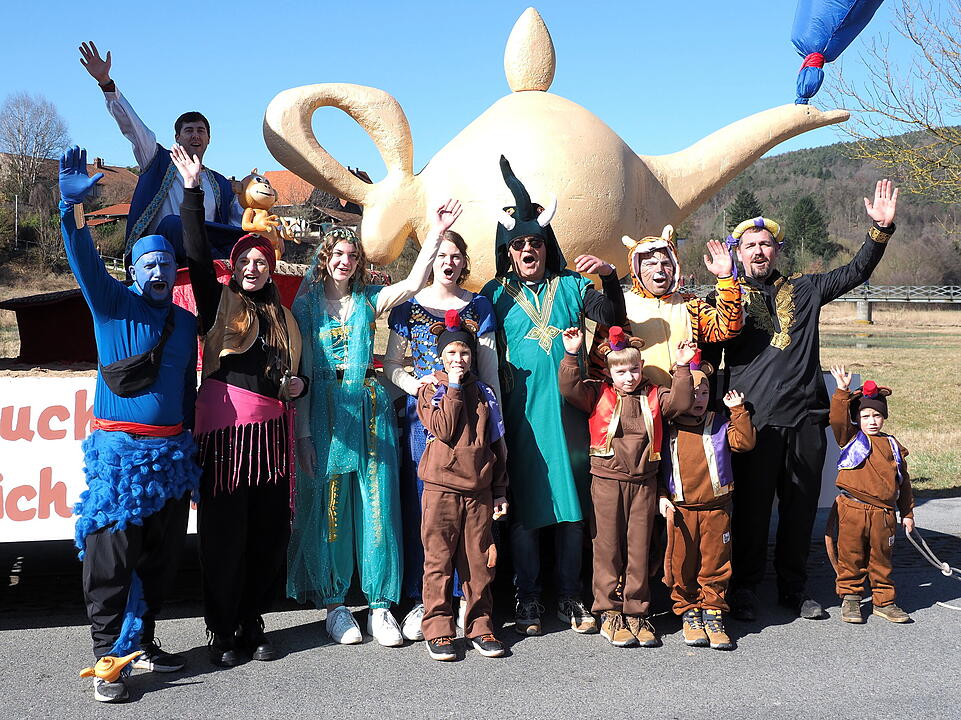 Buntes Faschingstreiben in Unterfranken!