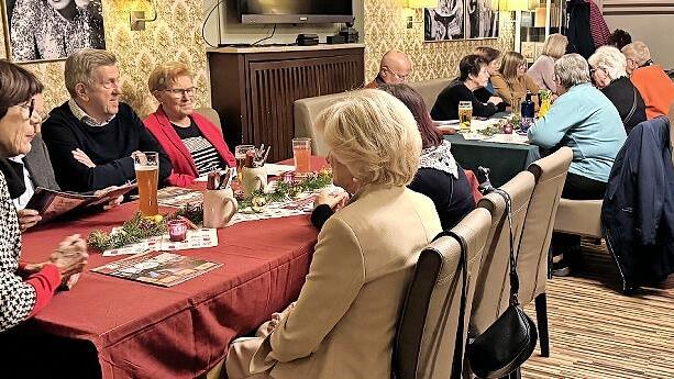 Gute Stimmung in der Runde.