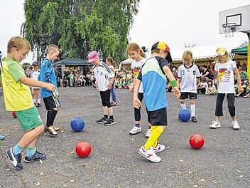 Schüler zeigten sich von ihrer sportlichen Seite