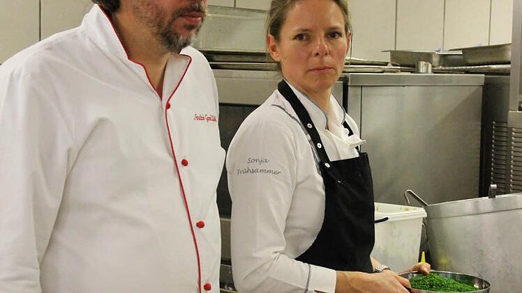 André Großfeld (Villa Merton, Frankfurt) und Sonja Frühsammer (Berlin)