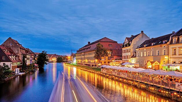 Stimmungsvolles Bild von der Sandkerwa