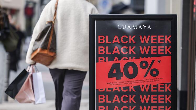 Rabattaktion zum Black Friday
