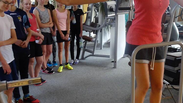 Fitness ist in der Realschule angesagt. Foto: Elke Hauswald