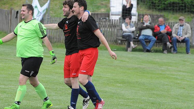 Der SV Pfaffenhausen ist Meister in der B-Klasse Rhön 2. Foto: Hopf