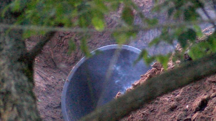 In Meschenbach ist am Freitagabend eine giftige Granate explodiert. Foto: News5/Herse