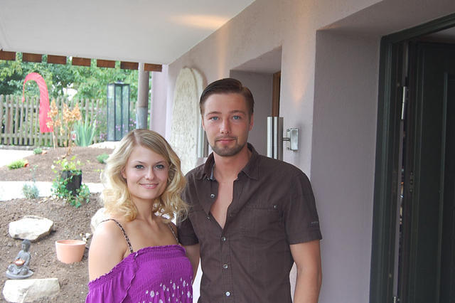 Fotoshooting: Juliane und Anton