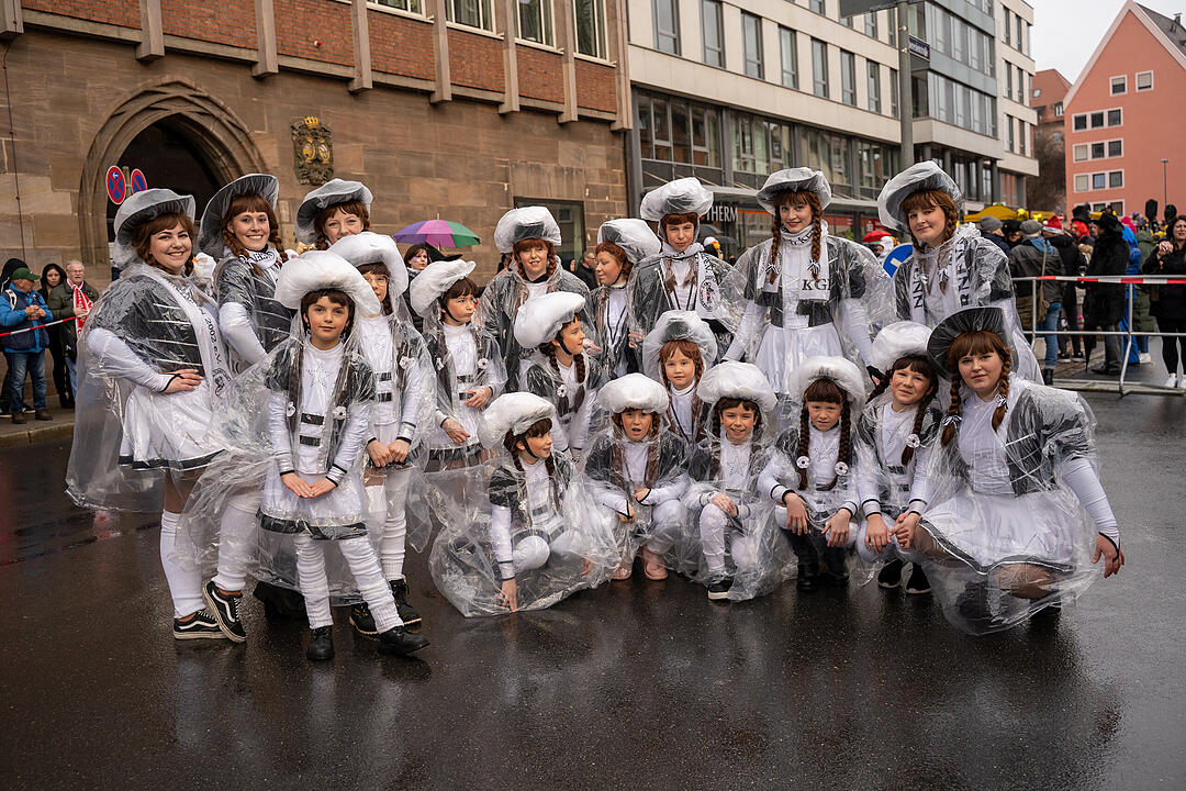 Der traditionelle Umzug zog ca. 70.000 Faschingsfreunde an.