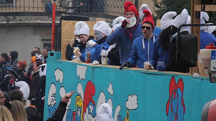 Schlümpfe aus Völkersleier.