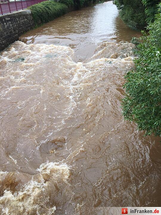 Schweres Unwetter im Kreis Kronach