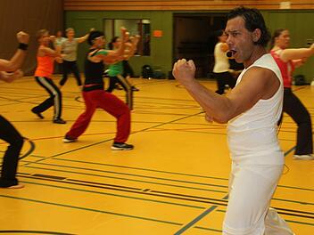 Niko war der Liebling beim Aroha - bei dieser Sportart wechseln spannungsvolle und entspannende Elemente ab. Fotos: Sonja Adam