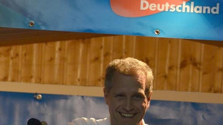 Bayerns AfD-Landesvorsitzender Peter Bystron Foto: Rainer Lutz