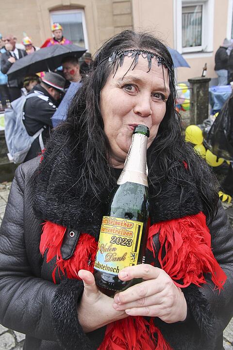 Großer Faschingsumzug  zum Stadtsteinacher Marktplatz