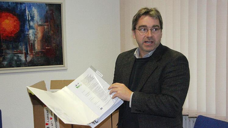 Stephan Neumann stellte den Managementplan vor.  Foto: Friedwald Schedel