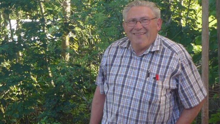 Ludwig Bühl,, der Vorsitzende des Anglervereins.  Foto: Meißner