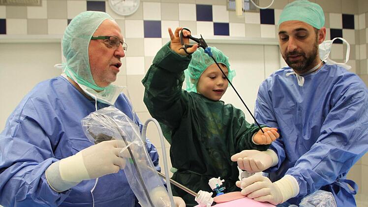 Eindrücke vom Tag der offenen Tür in der Prümmer-Klinik. Die Aktion ist teil der Bad Brückenauer Gesundheitsstadt. Foto: Ulrike Müller