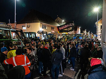 Lautstarke Proteste bei Grünen-Versammlung in Hirschaid