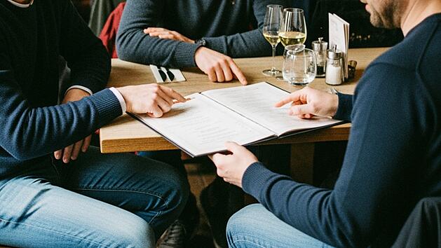 Speisekarte, Restaurant, G&auml;ste