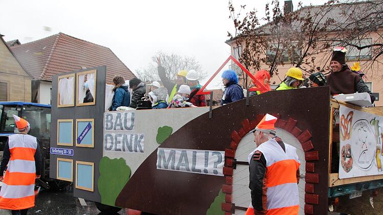 Faschingszug in Höchstadt  Foto: Andreas Dorsch
