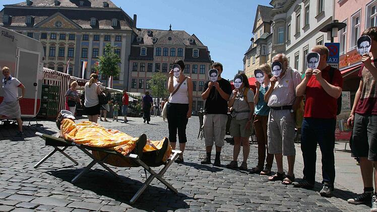 Ein Bett für Snowden Foto: privat