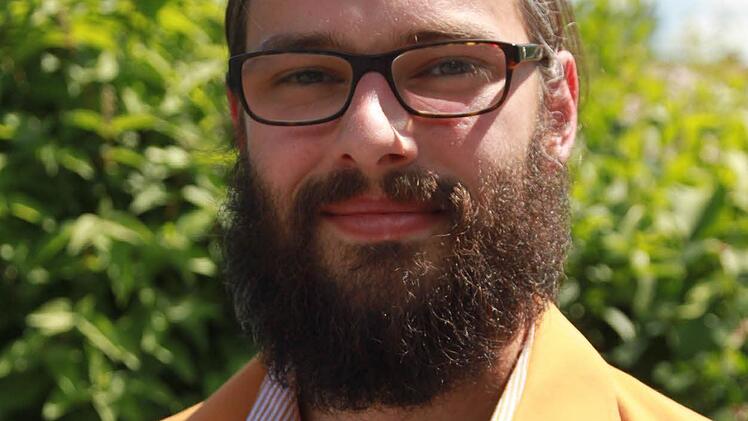 Pascal B&auml;cher ist Quartiersmanager und Mitorganisator.  Foto: Teresa Hirschberg