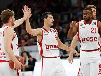 Der deutsche Meister muss am Donnerstag &uuml;ber sich hinauswachsen: Der amtierende Champion ZSKA Moskau ist in der Brose Arena zu Gast. Foto: Daniel L&ouml;b
