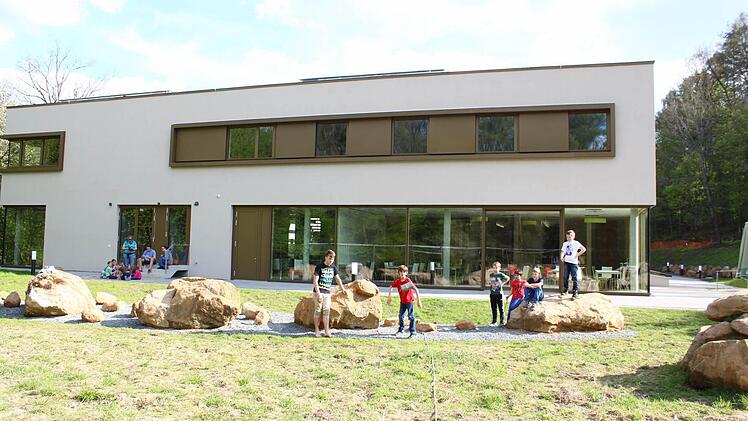 Hinter der Weihermühle ist viel Platz zum Spielen