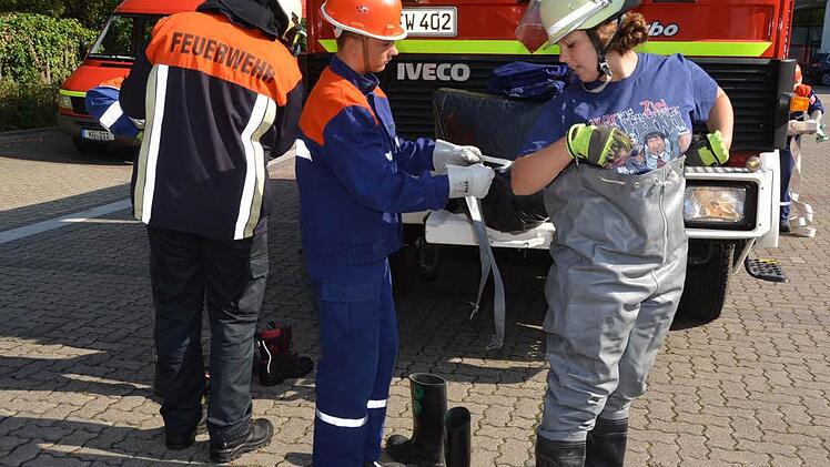 Berufsfeuerwehrtag Bad Kissingen  Foto: Peter Rauch